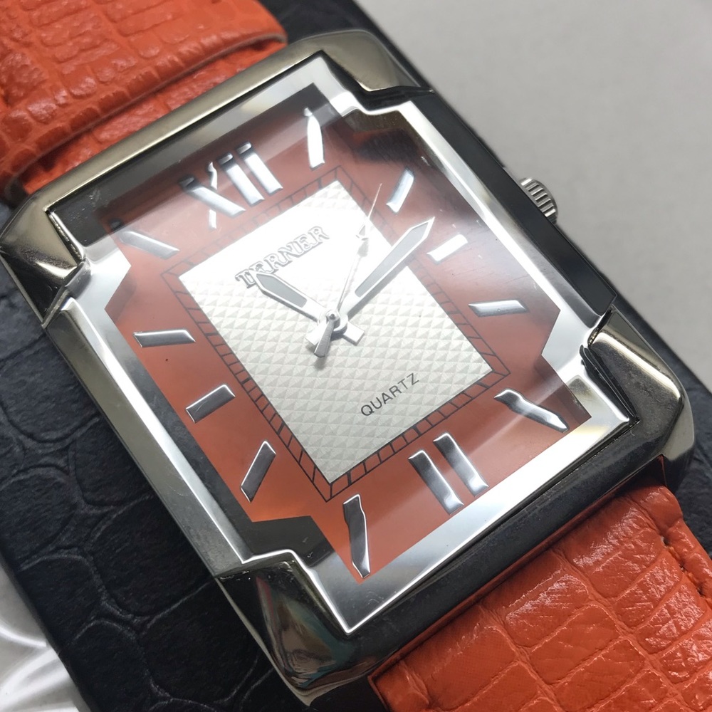 Terner Quartz Orange Watch